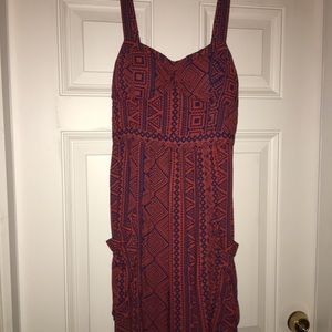 Tribal mini dress